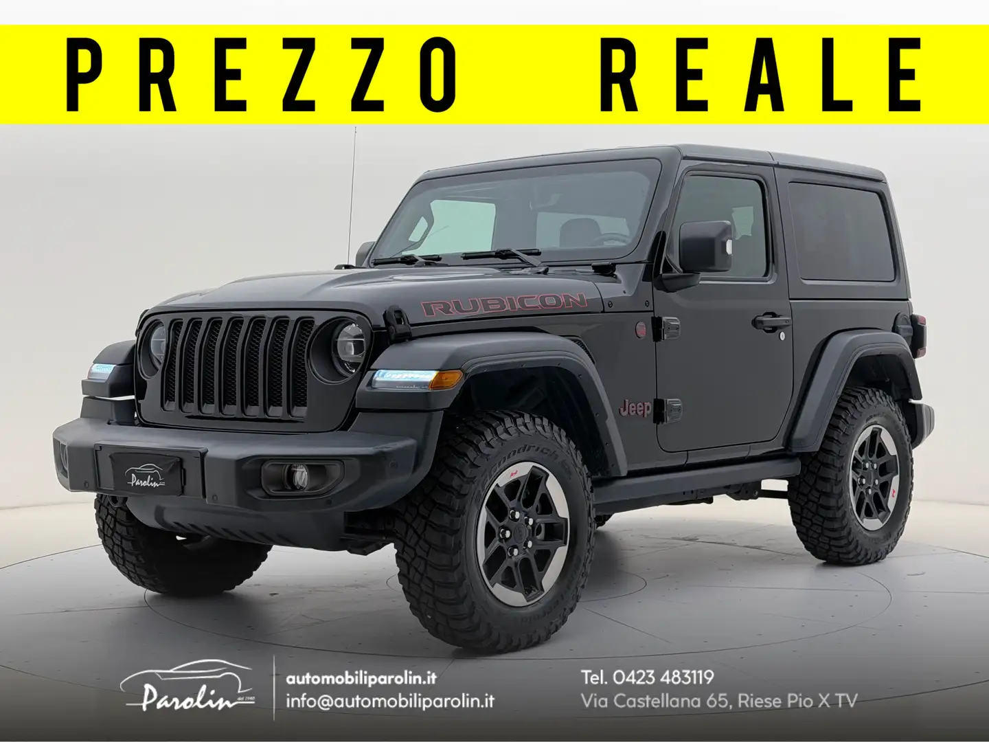 Jeep Wrangler 2.2 mjt II Rubicon LED-Pelle-17''-BF Goodrich Noir - 1