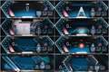 BMW 740 xDrive M Sport Pano Sky Lounge* Standheiz.* Gris - thumbnail 19