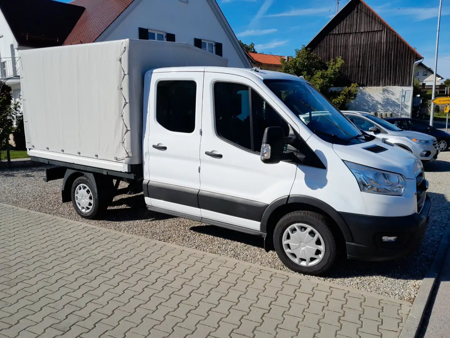 Ford Transit Pritsche 310 L2 Doppelkabine Trend Weiß - 2