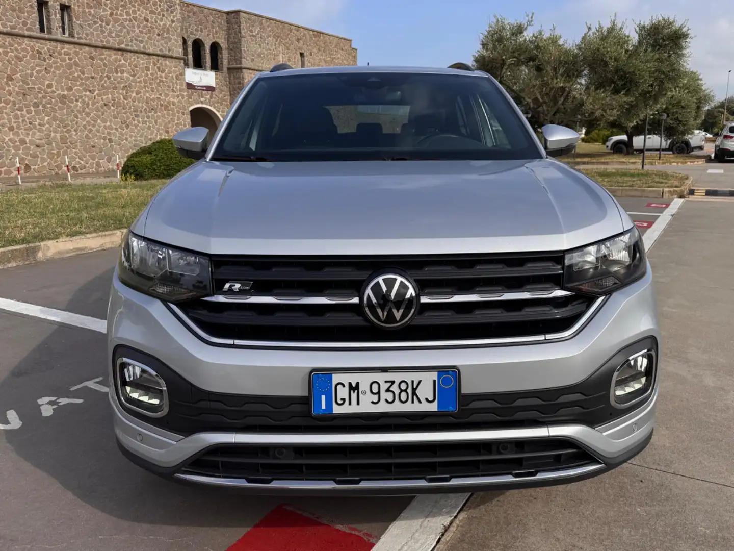 Volkswagen T-Cross 1.0 TSI 110CV DSG R-LINE+CARPLAY WIFI+F1+2PDC+ADAS Argento - 2