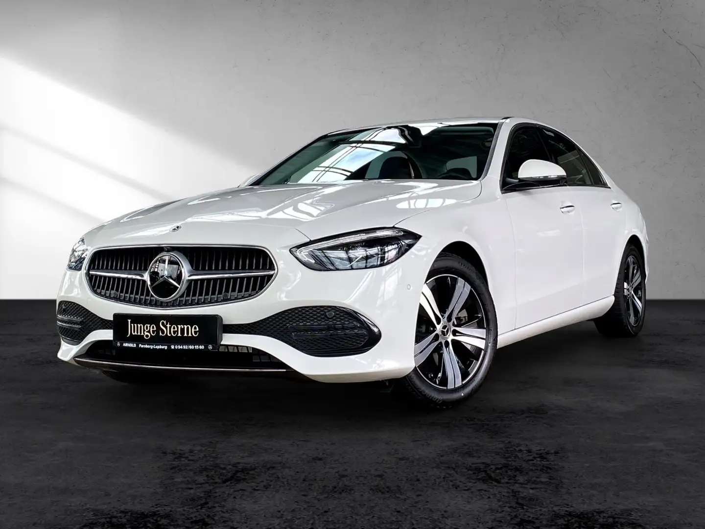 Mercedes-Benz C 220 C 220 d Avantgarde Fahrass-P.+ 360° KEYLESS-GO Weiß - 2