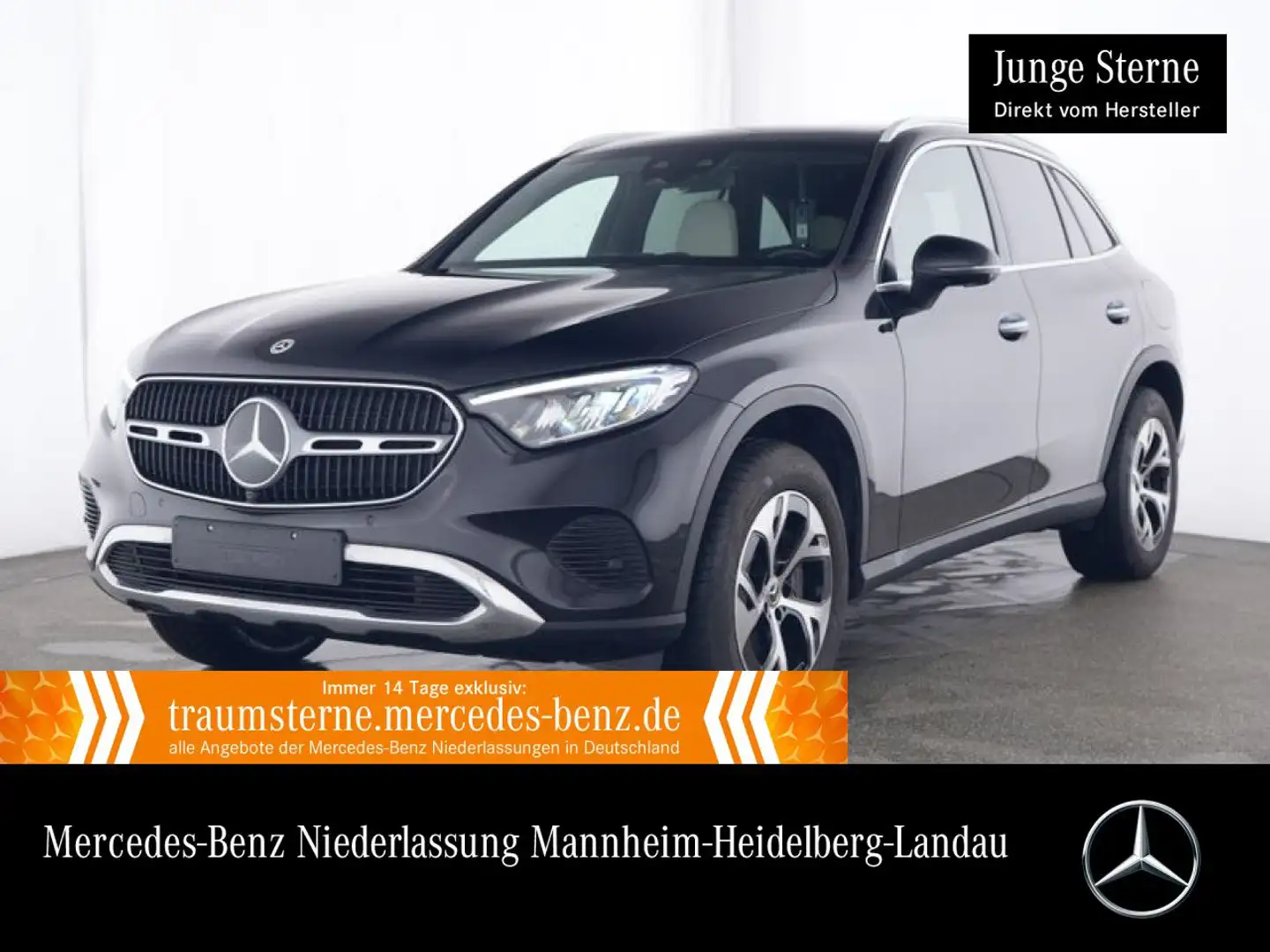 Mercedes-Benz GLC 300 de 4M AVANTG+PANO+360+AHK+LED+KEYLESS+9G Schwarz - 1