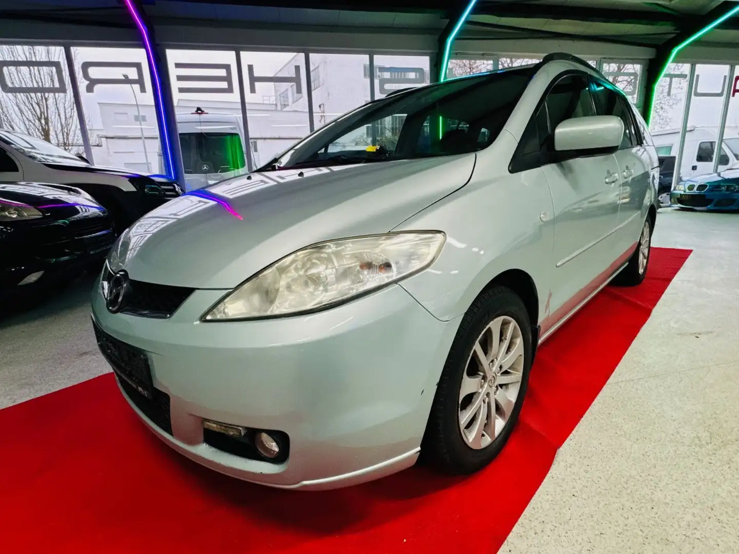Mazda 5 Lim. 2.0 CD Exclusive -7 Sitzer - TÜV neu Silber - 2