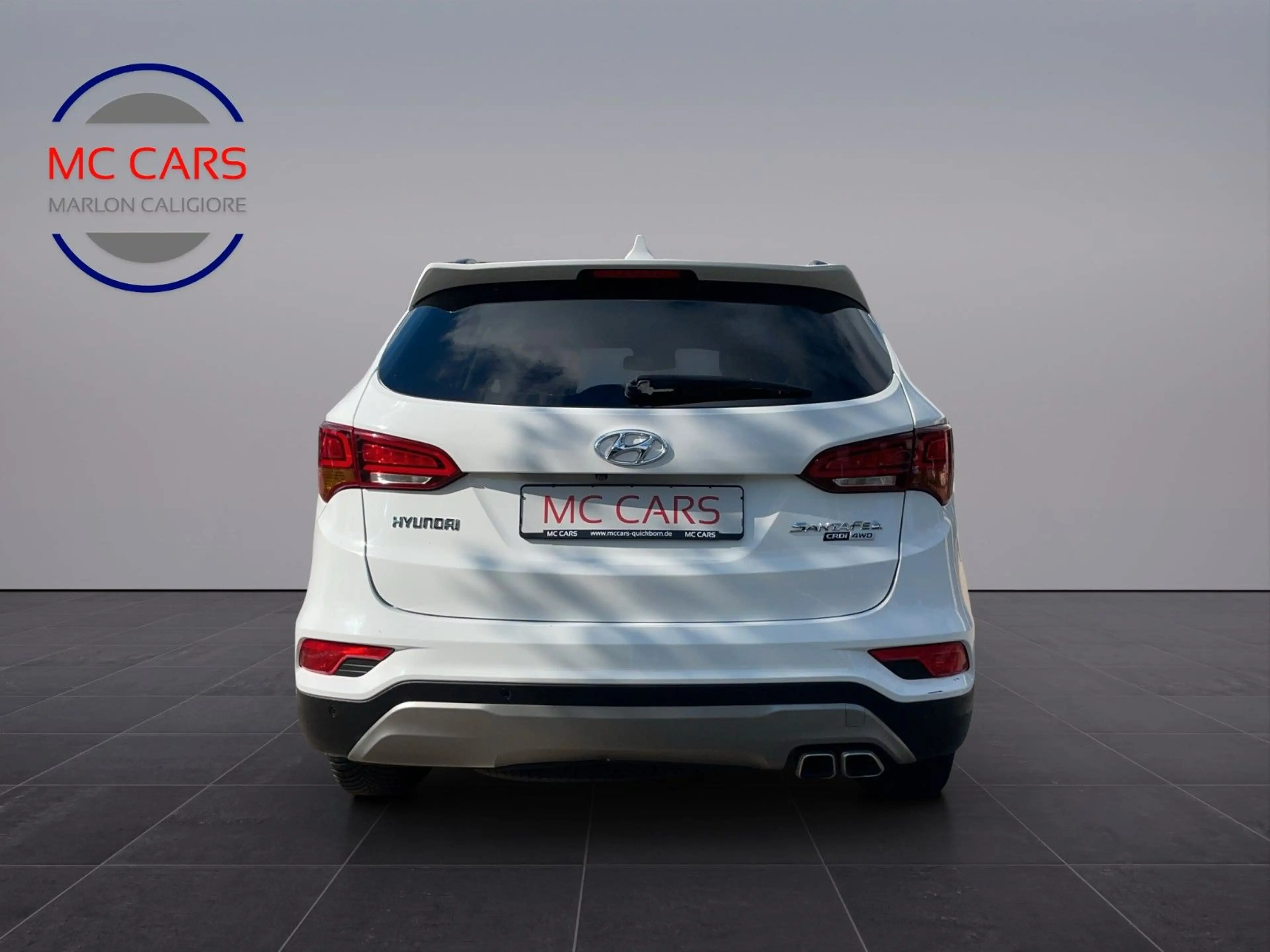 Hyundai SANTA FE blue Premium 4WD Kamera/Leder — photo 3