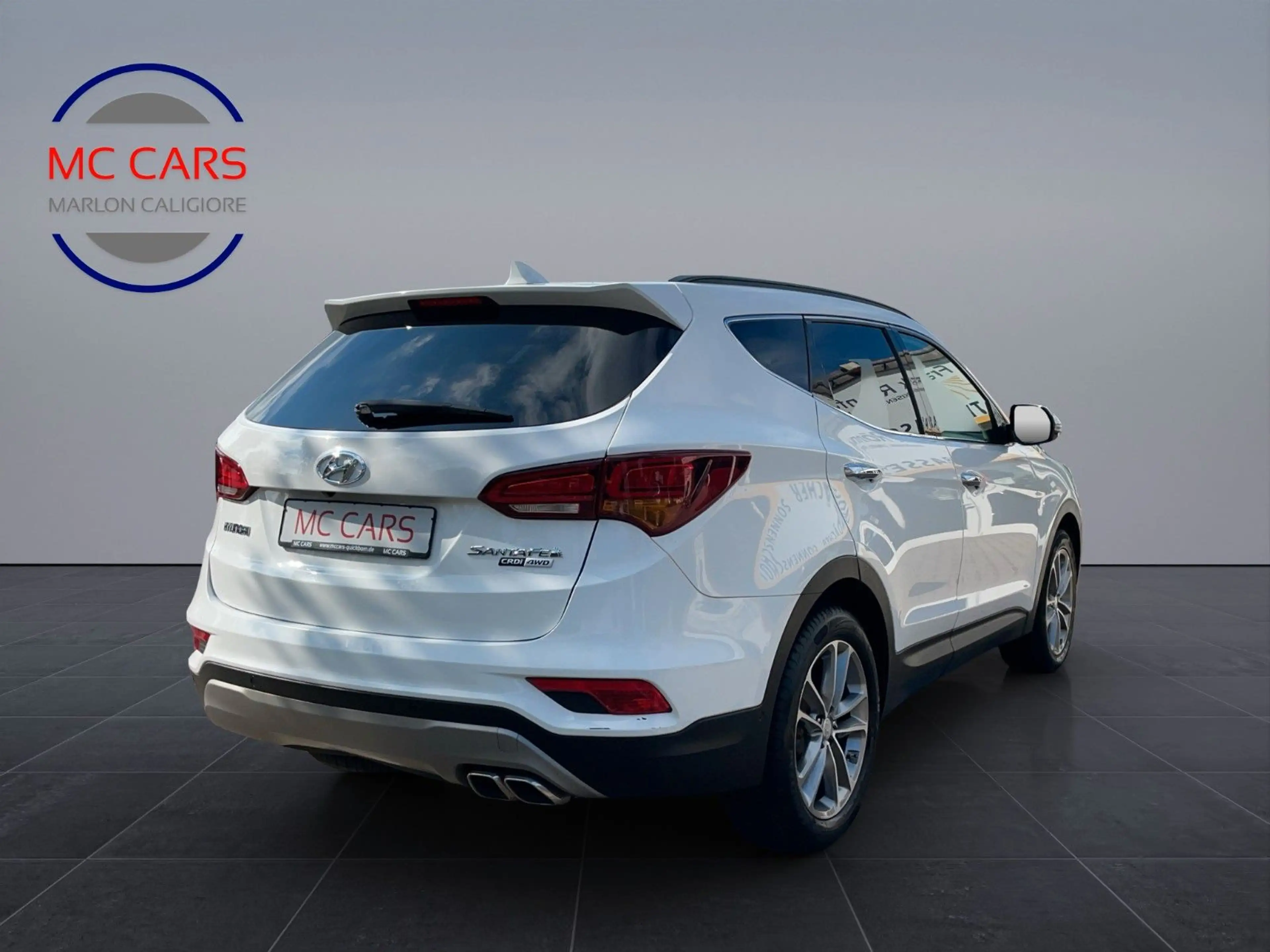 Hyundai SANTA FE blue Premium 4WD Kamera/Leder — photo 4