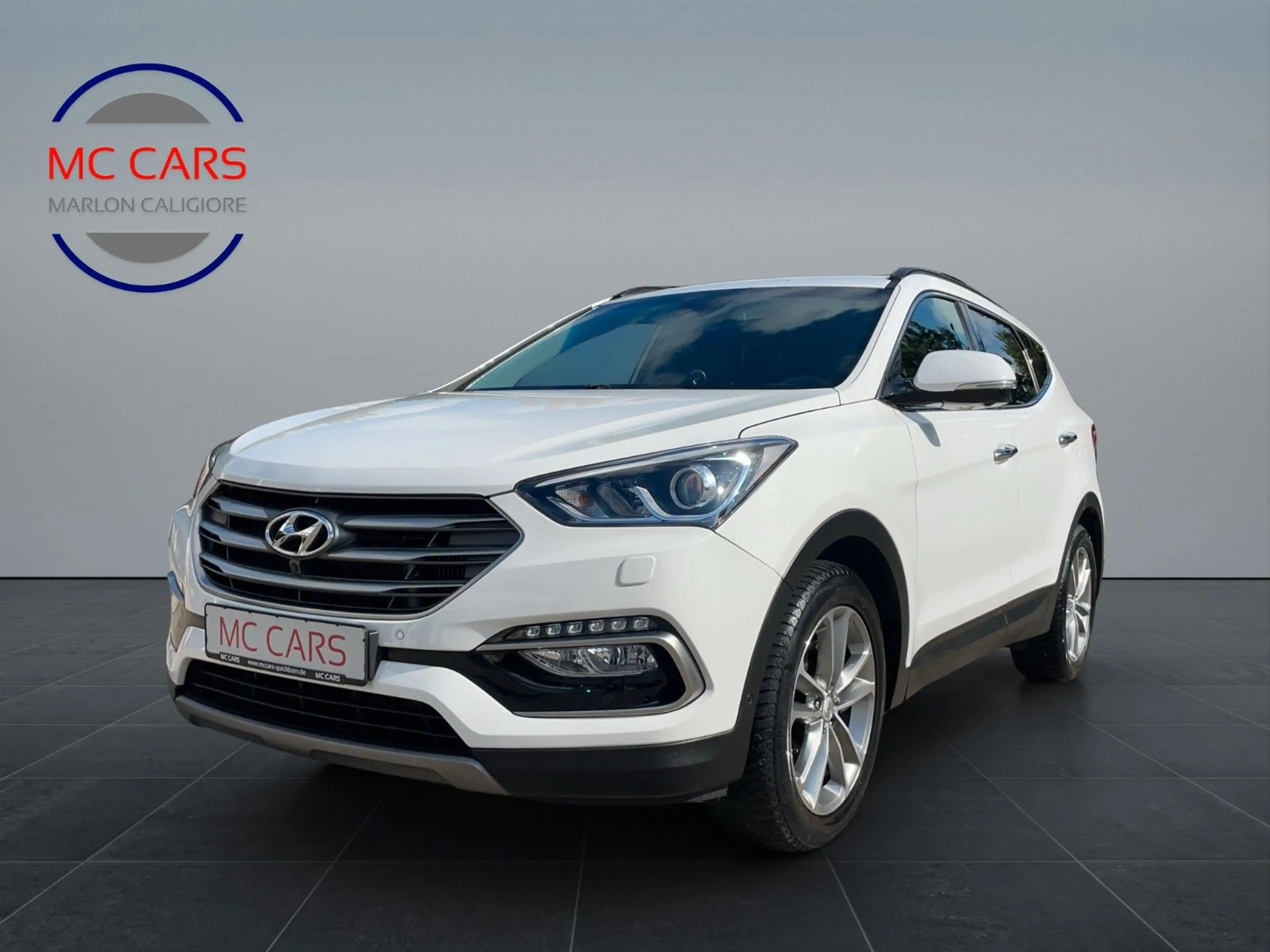 Hyundai SANTA FE blue Premium 4WD Kamera/Leder — photo 7