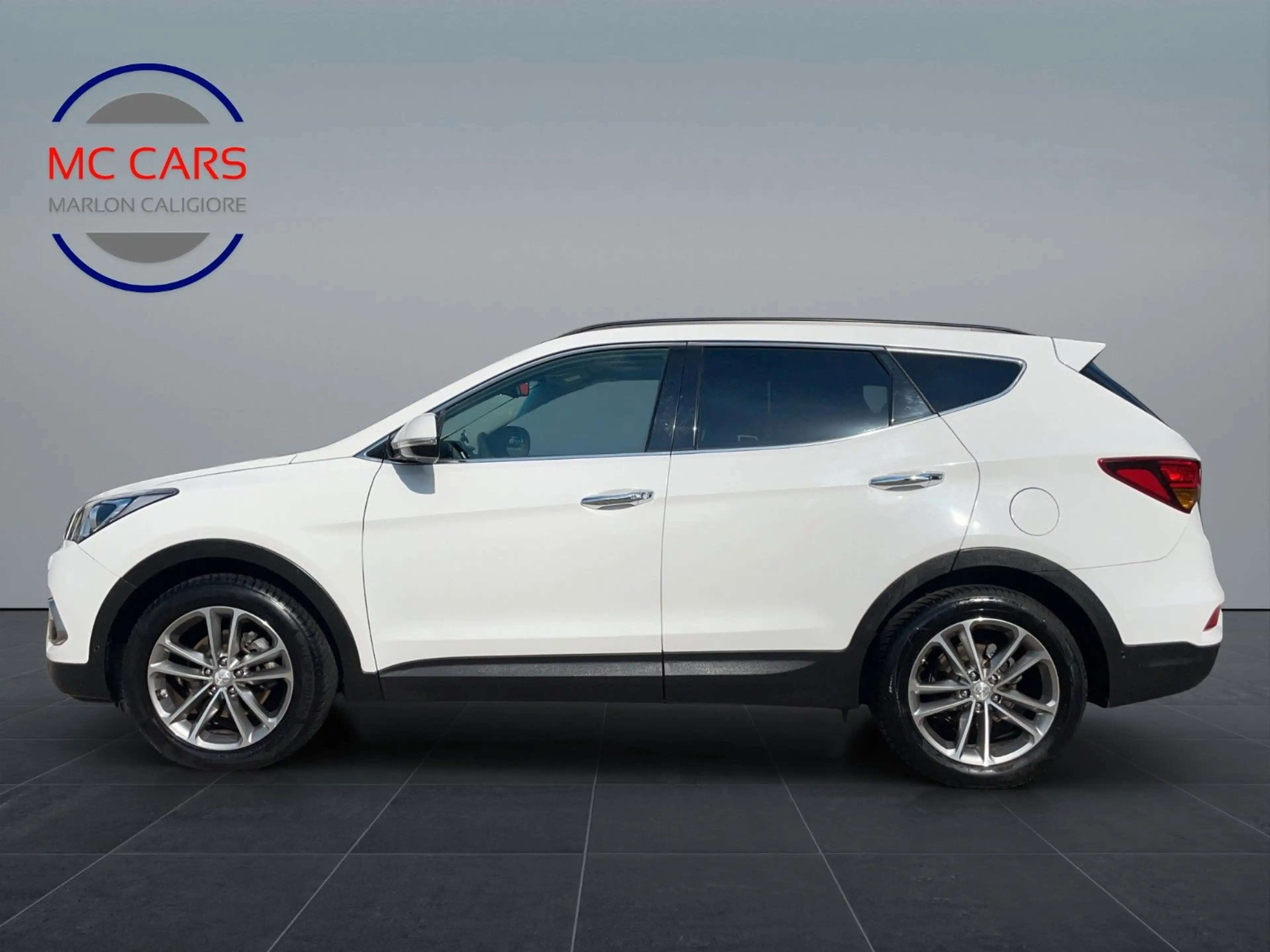 Hyundai SANTA FE blue Premium 4WD Kamera/Leder — photo 8
