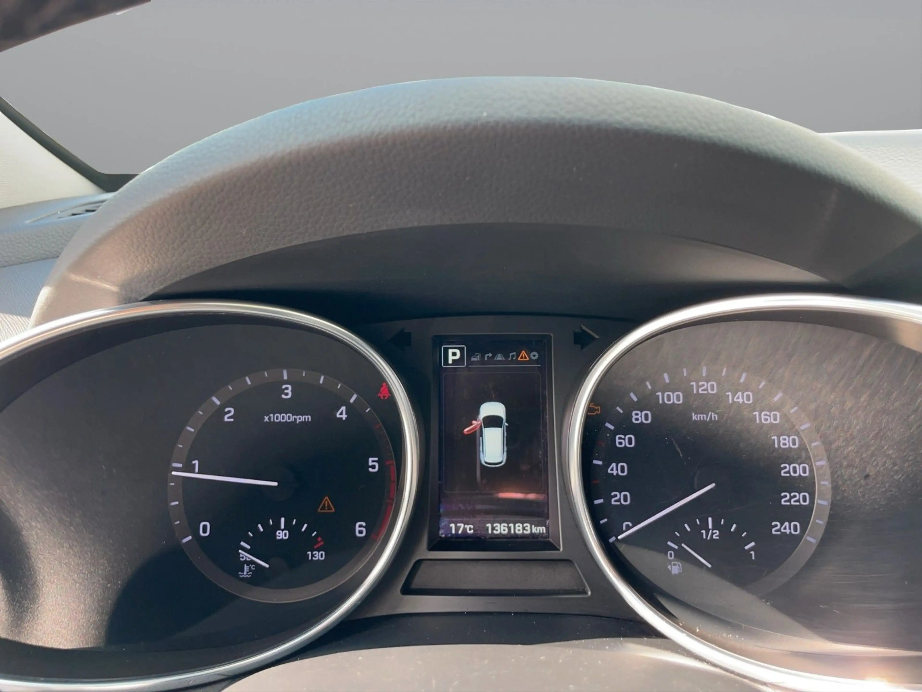 Hyundai SANTA FE blue Premium 4WD Kamera/Leder — photo 15