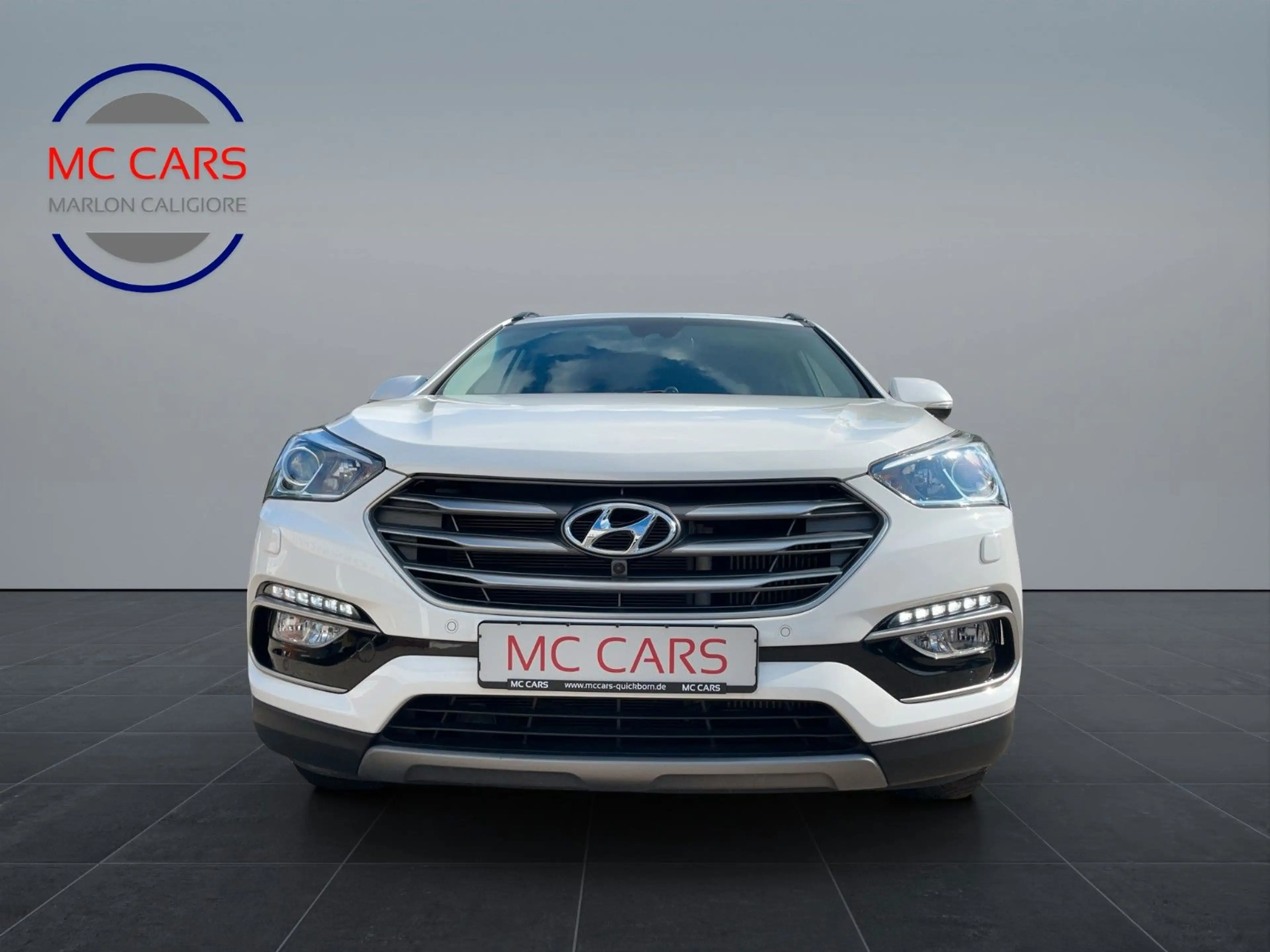 Hyundai SANTA FE blue Premium 4WD Kamera/Leder — photo 5
