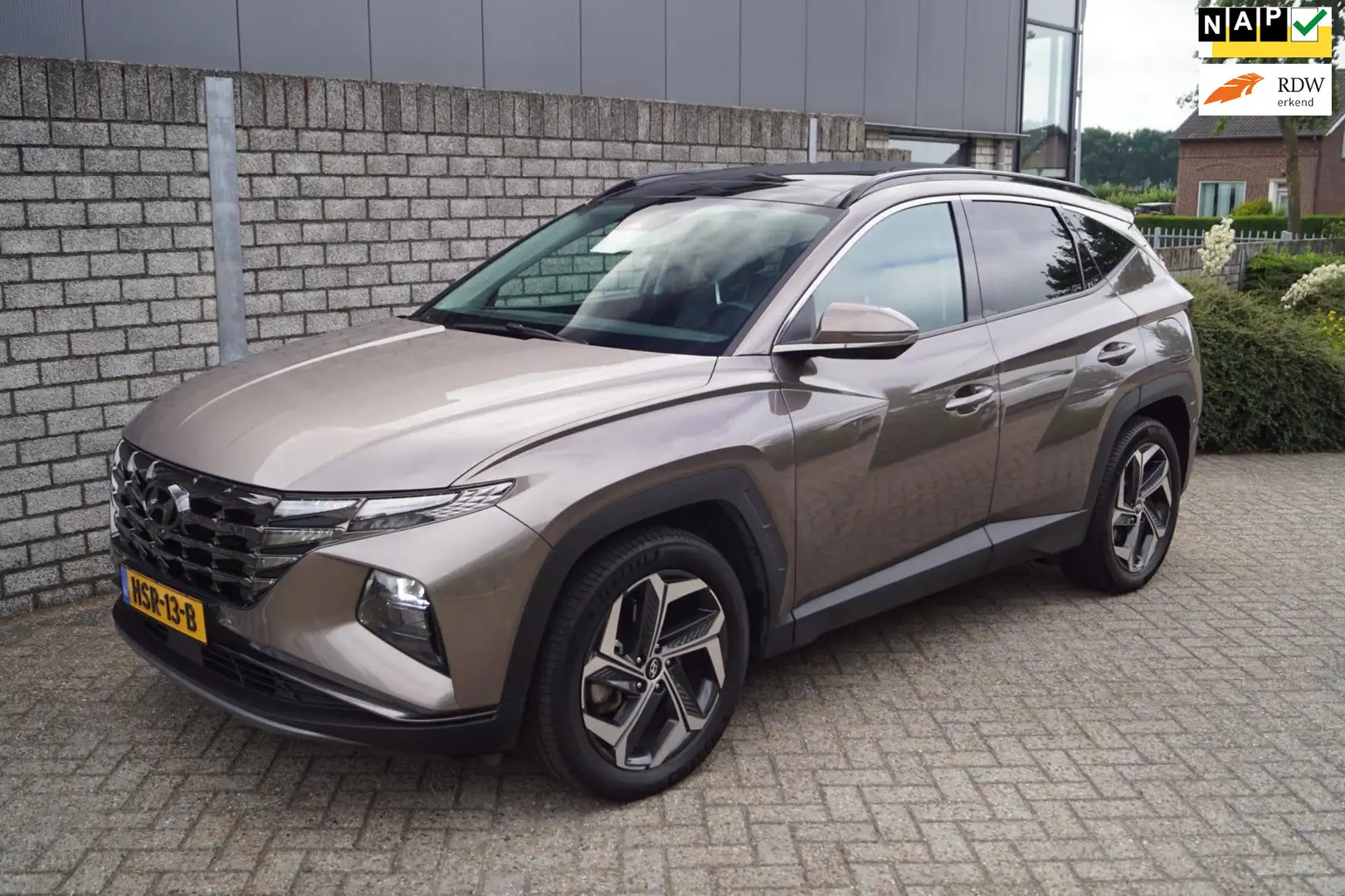 Hyundai TUCSON 1.6 T-GDI PHEV Premium Sky 4WD Autom Panodak Leder Brun - 1