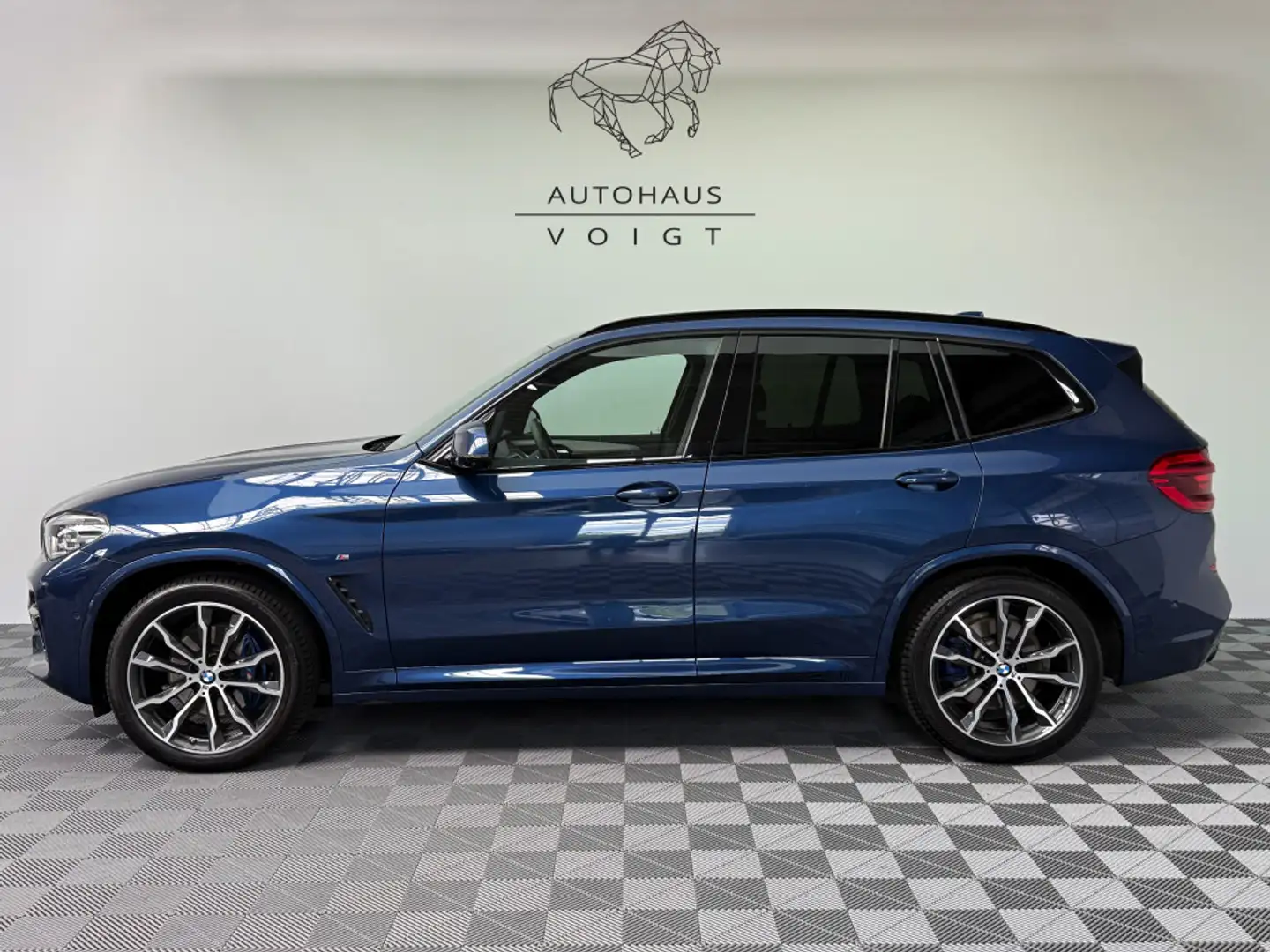 BMW X3 M40 d|2.Hand|HuD|H K|LED|AHK|360°Kamera| Bleu - 1