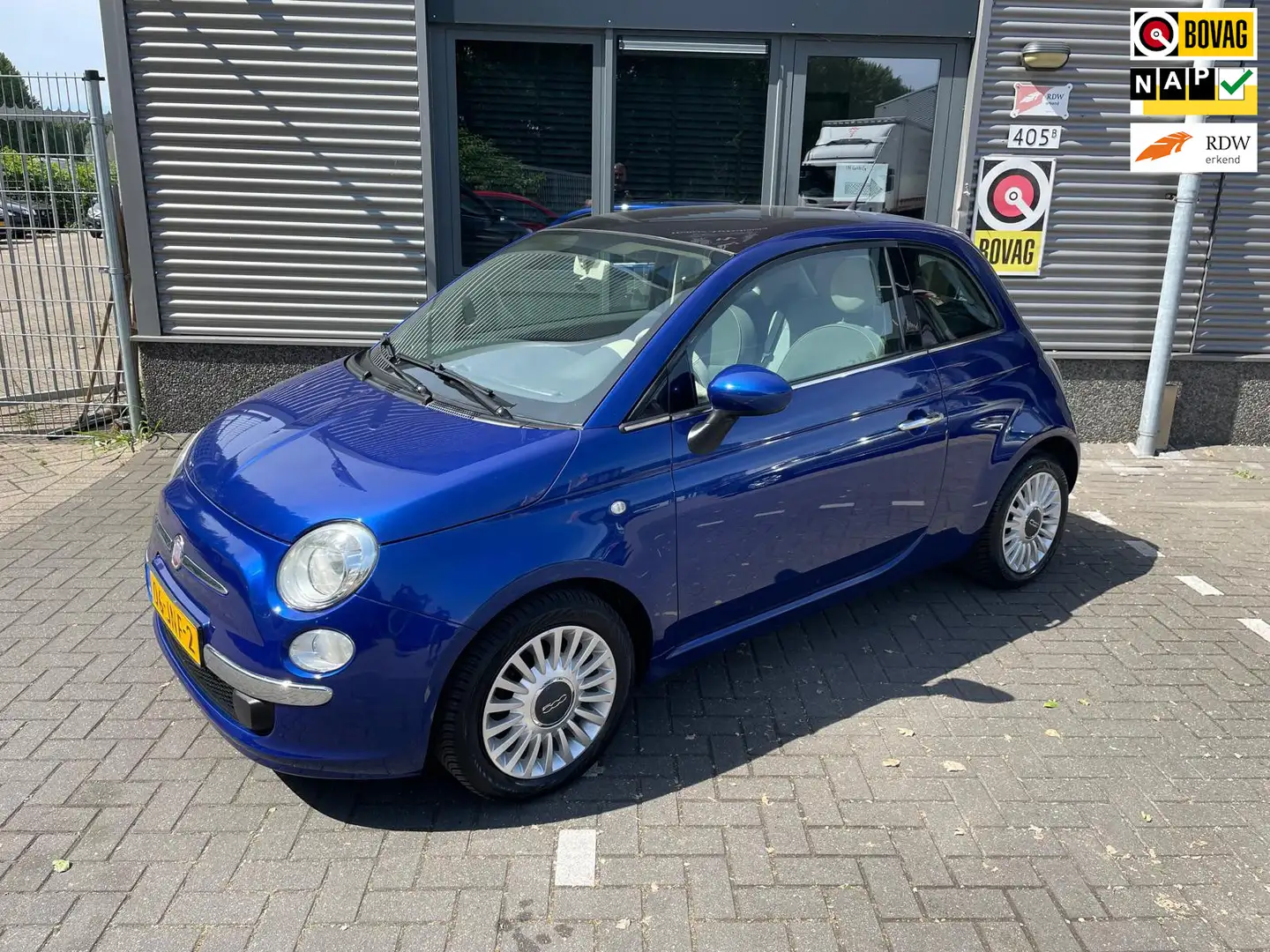 Fiat 500 1.2 Lounge Albastru - 1