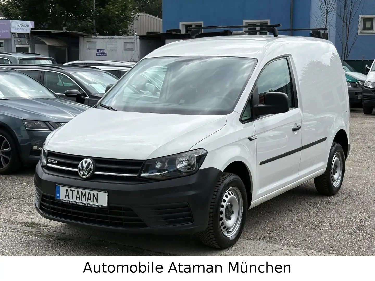 Volkswagen Caddy 2.0 TDI Kasten BMT 4Motion, Klima / Regale Weiß - 1