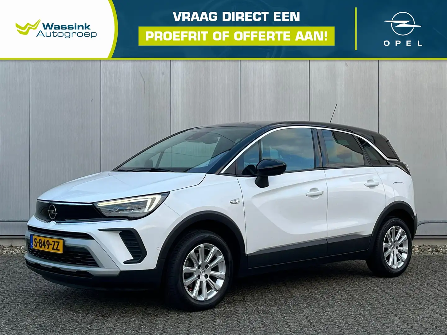 Opel Crossland 1.2 130pk Elegance Automaat | Navigatie | Camera | Blanc - 1