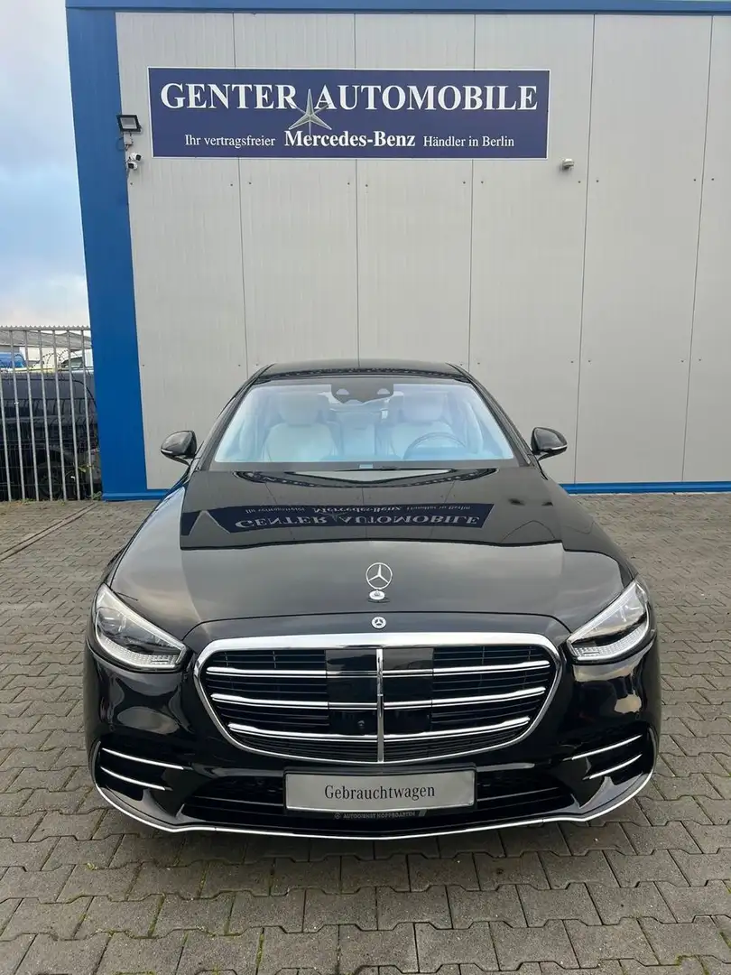 Mercedes-Benz S 500 S450 LANG 4M 48V AMG-LINE PANO HINTERACHSLENKUNG Чёрный - 2