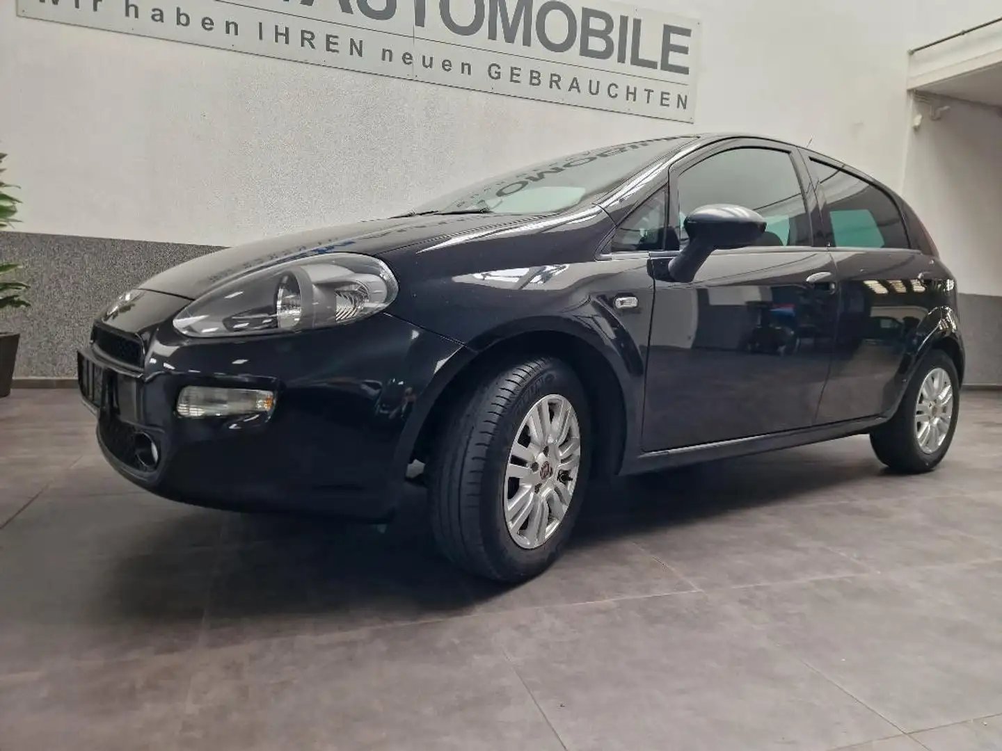Fiat Punto 1.2 8V LOUNGE Klimaautmatik PDC Alu 5 Tür Schwarz - 2