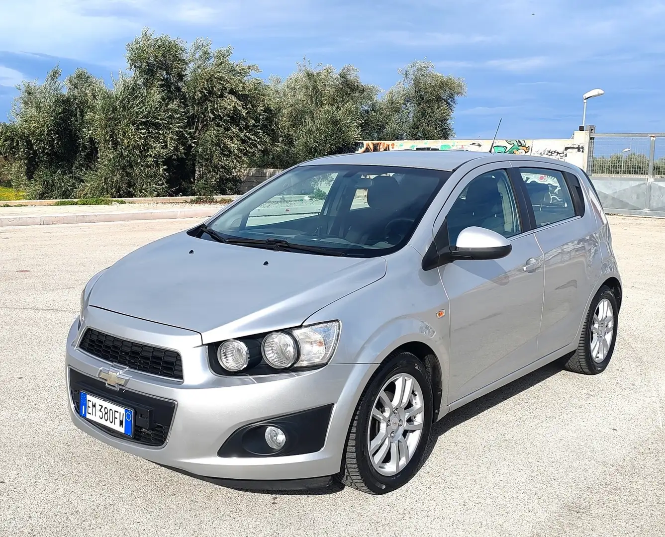 Chevrolet Aveo 5p 1.2 LT ecologic Gpl UNIPRO NEOPATENTATI Zilver - 1