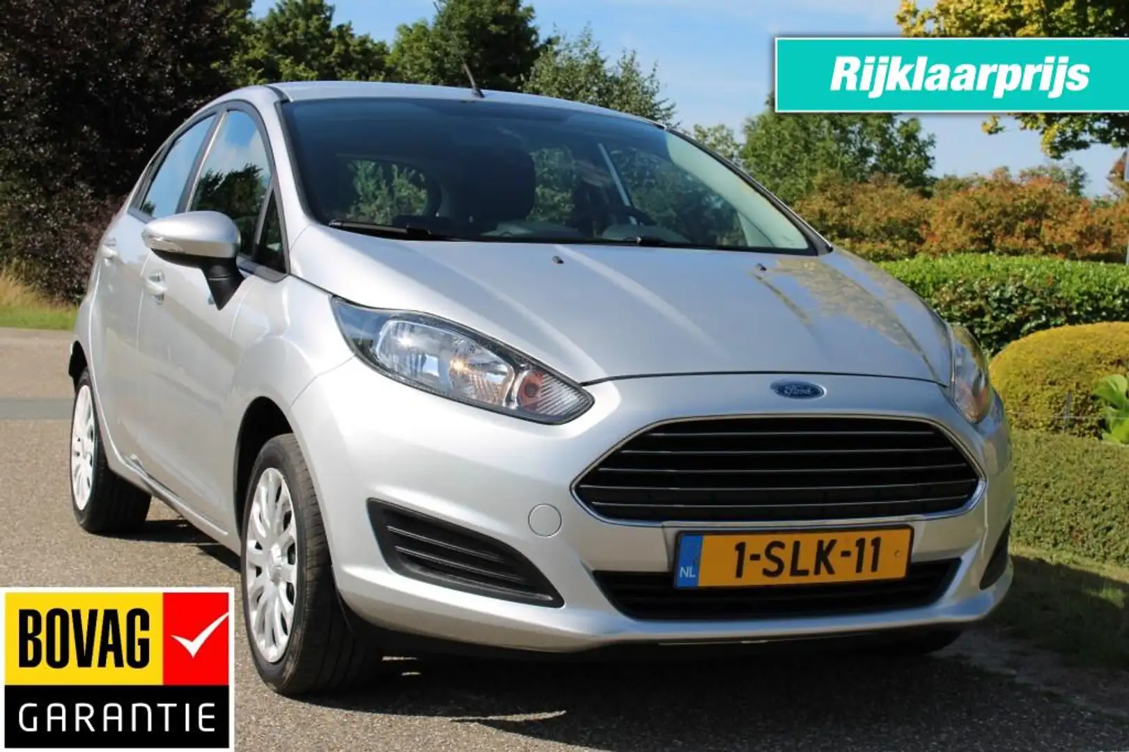 Ford Fiesta 1.0 65pk Style 5-drs Airco/Navigatie/Bluetooth Grijs - 1
