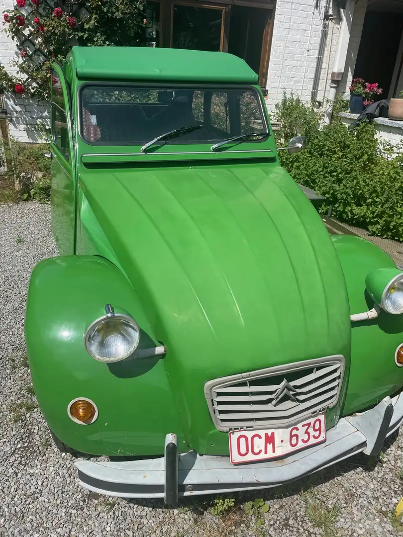 Citroen 2CV verte pomme Vert - 1