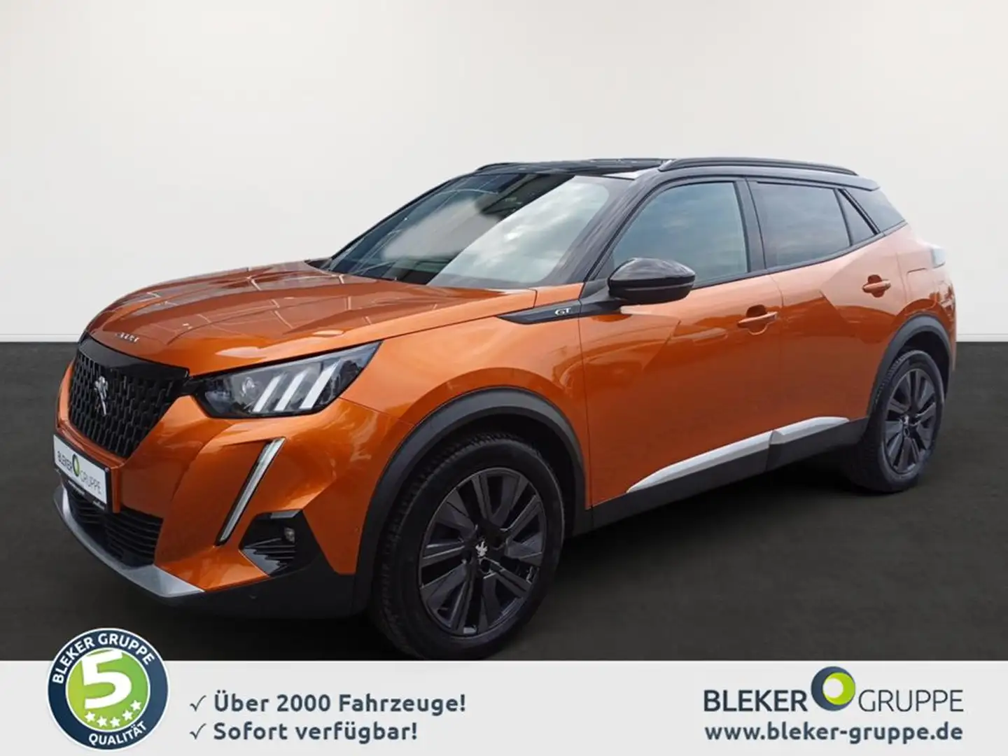 Peugeot 2008 PureTech 155 GT Automatik Orange - 1