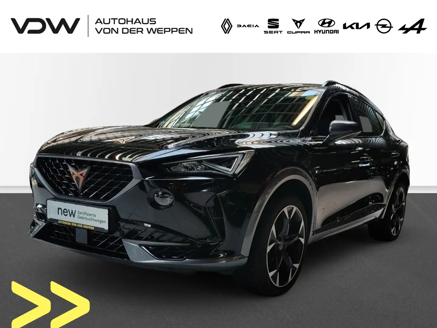 CUPRA Formentor 4Drive 2.0 TDI Klima Navi Rückfahrkamera Schwarz - 1