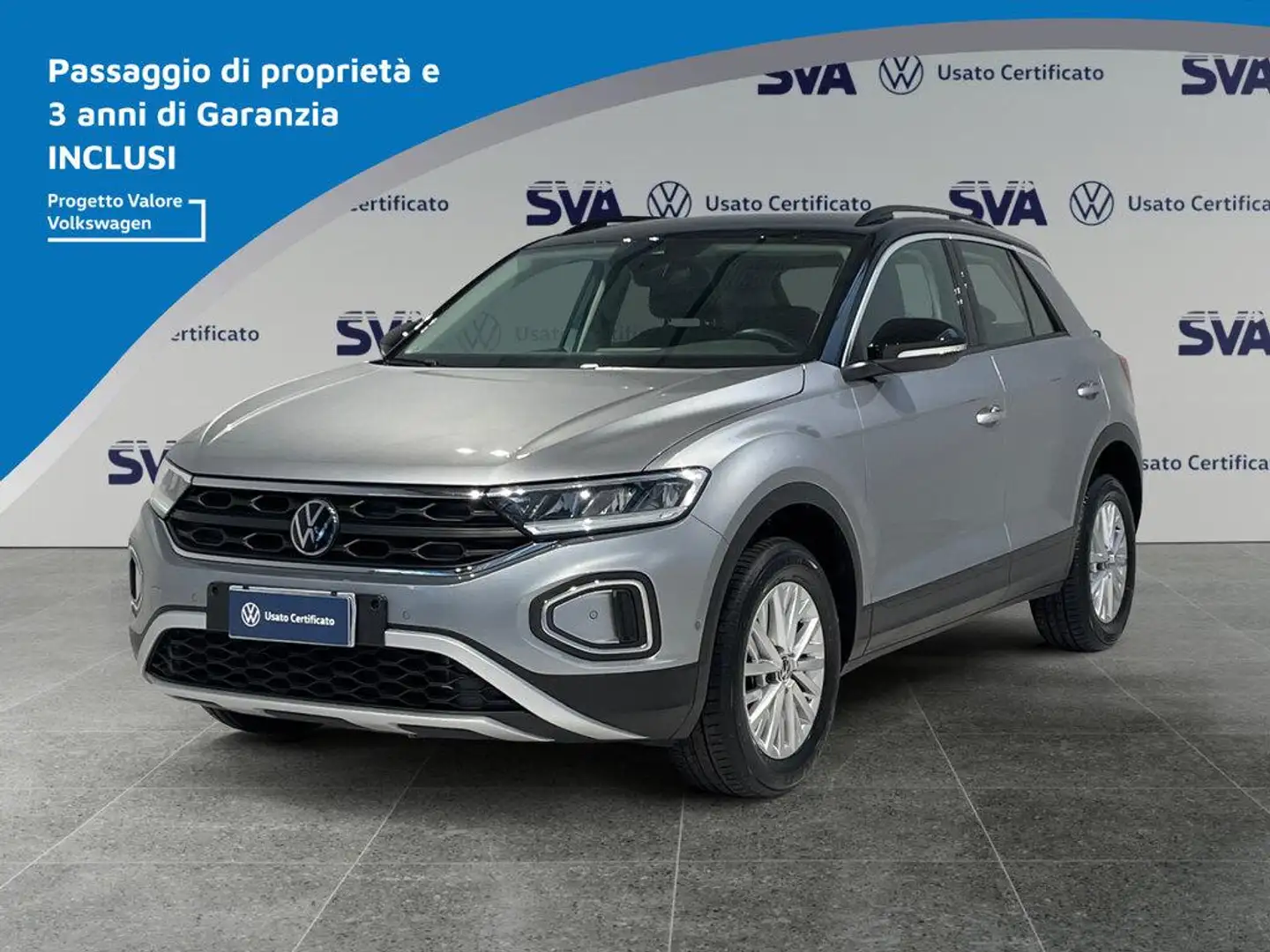 Volkswagen T-Roc 2.0 TDI 115CV Life - IVA ESPOSTA Grigio - 1