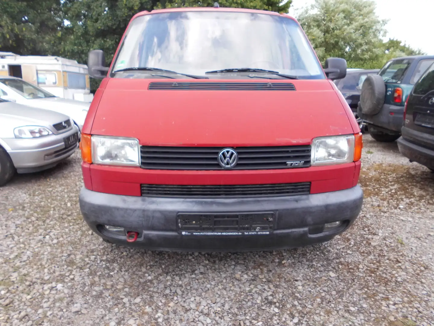 Volkswagen T4 Transporter TDI Automatik Klima Red - 1
