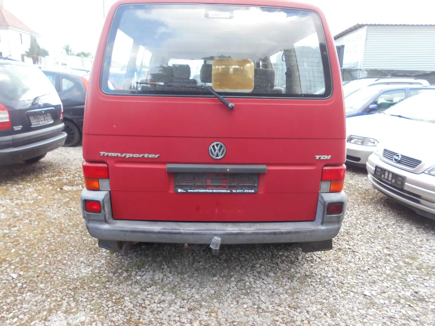 Volkswagen T4 Transporter TDI Automatik Klima Red - 2