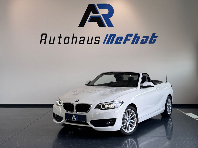 BMW 218 2 Cabrio i Advantage*LEDER*LED*