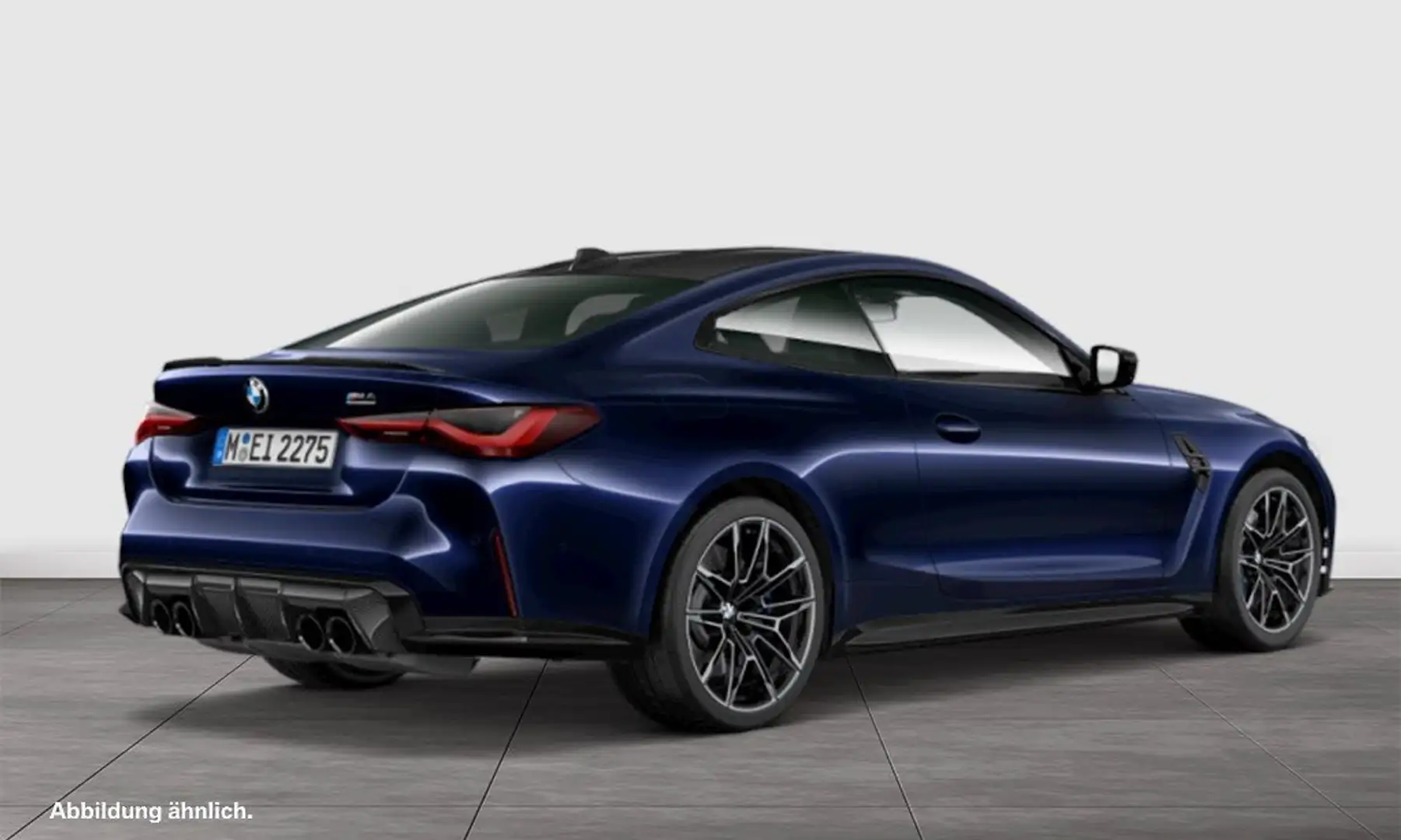 BMW M4 Competition H/K+HuD+DA PROF+360°+CARBON SITZ Blau - 2