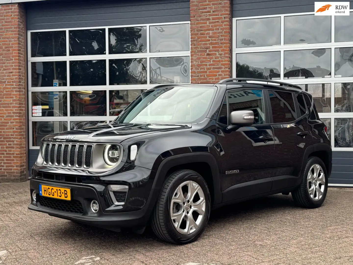 Jeep Renegade 1.0T Limited, Navi, Pano dak, Adapt cruise, 18 inc Noir - 1