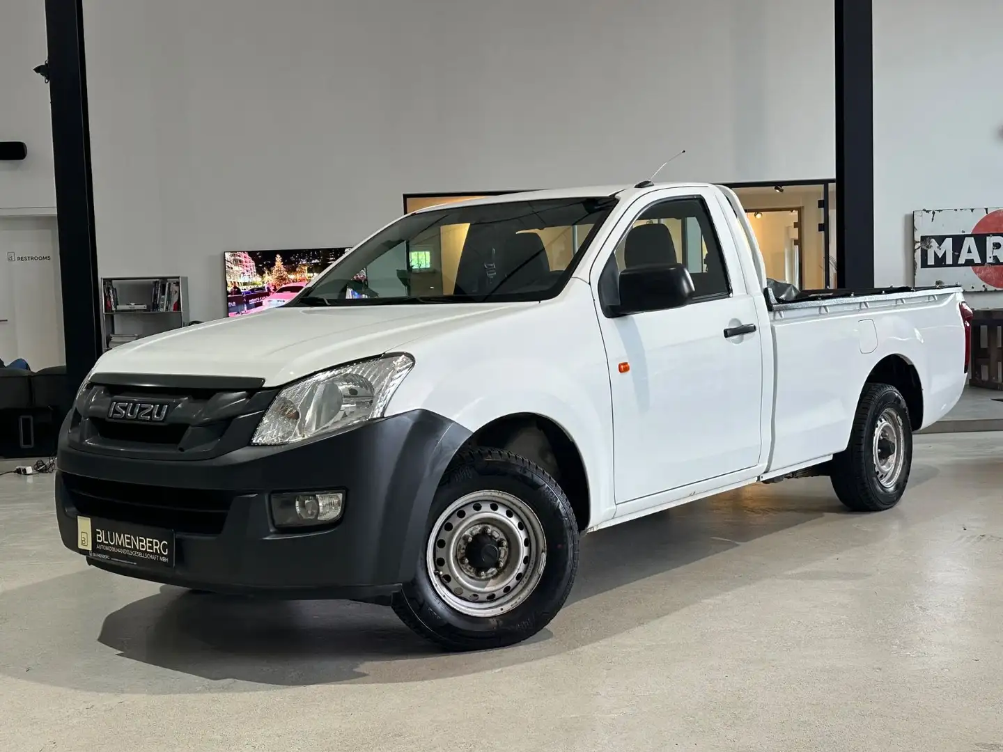 Isuzu D-Max Single Cab 2WD *Servo,AHK,elektr. Fenster* Weiß - 1