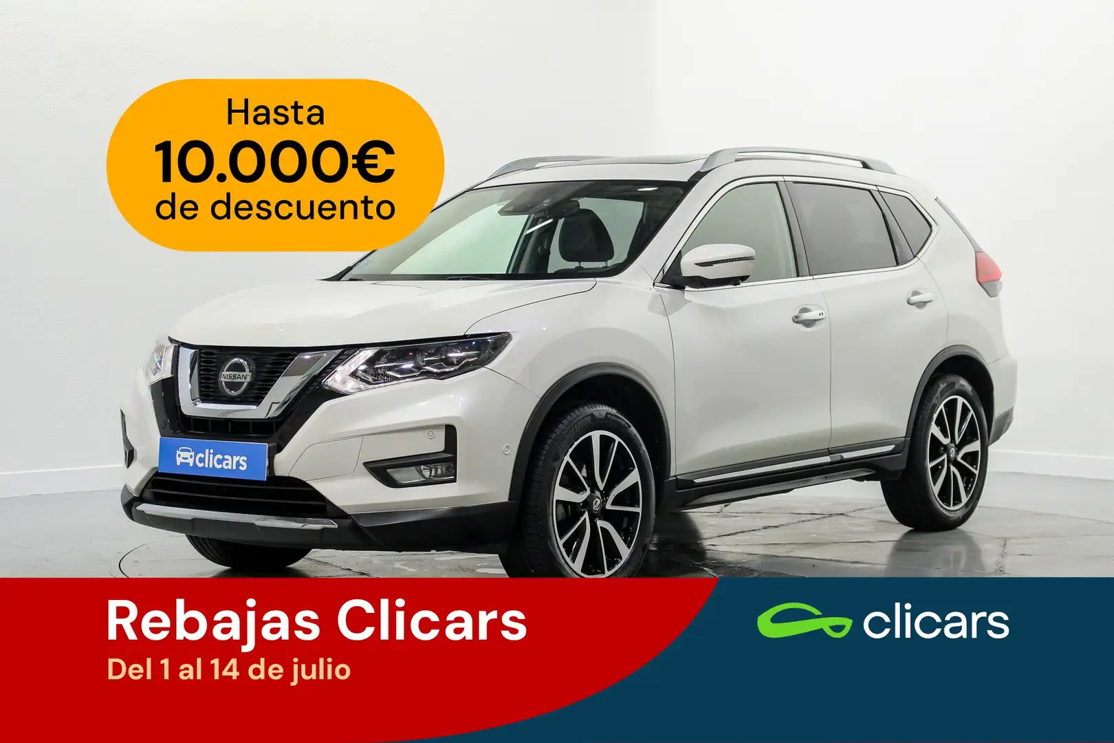 Nissan X-Trail 1.3 DIG-T Tekna 4x2 DCT 7 pl. Alb - 1