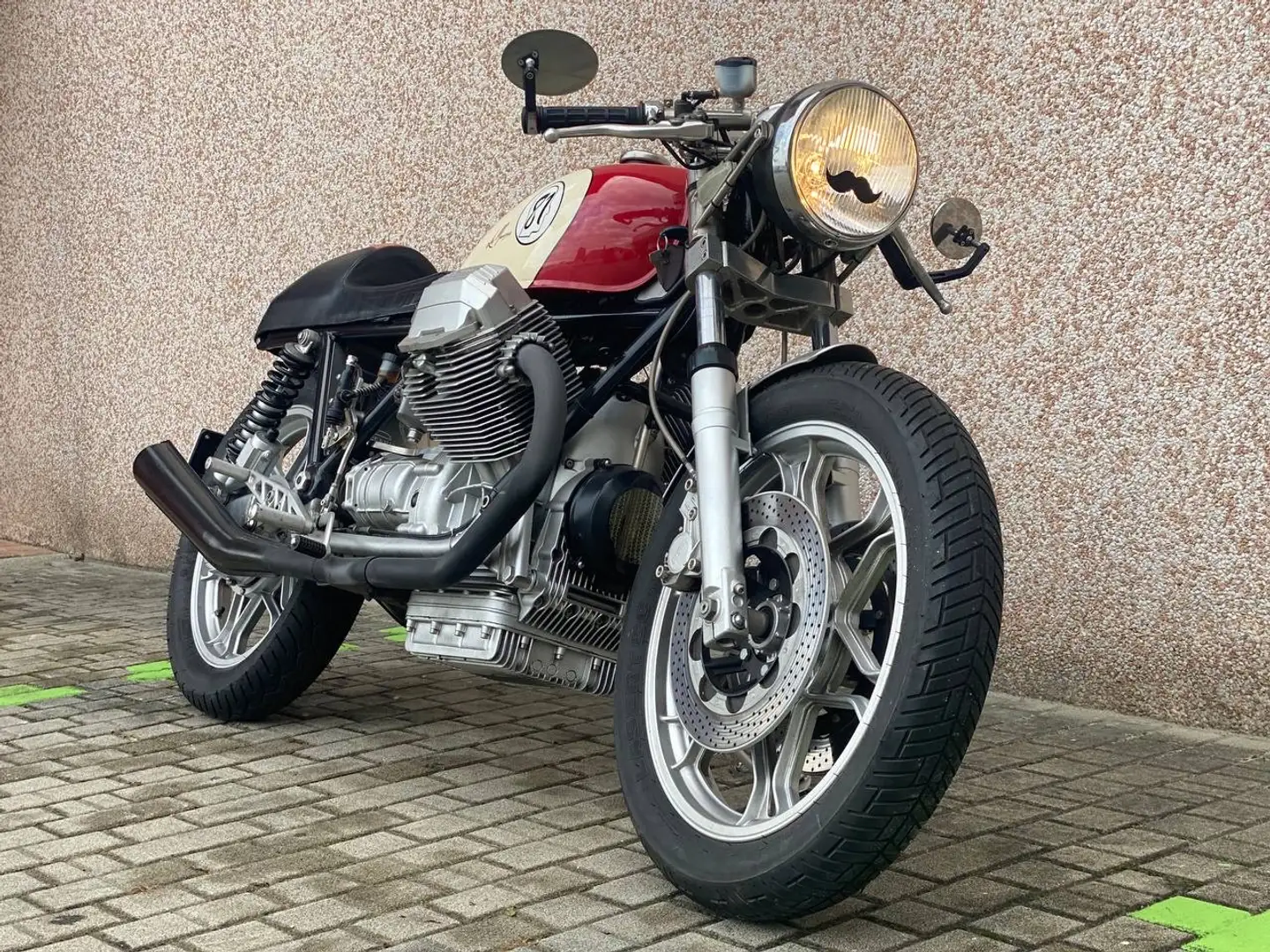Moto Guzzi 850 Le Mans cafe racer-special artigianale-introvabile Rouge - 1