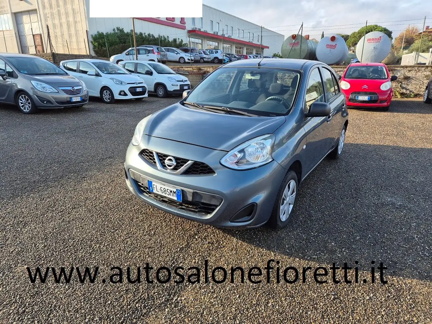 Nissan Micra 1.2 Visia E6 Grigio - 1