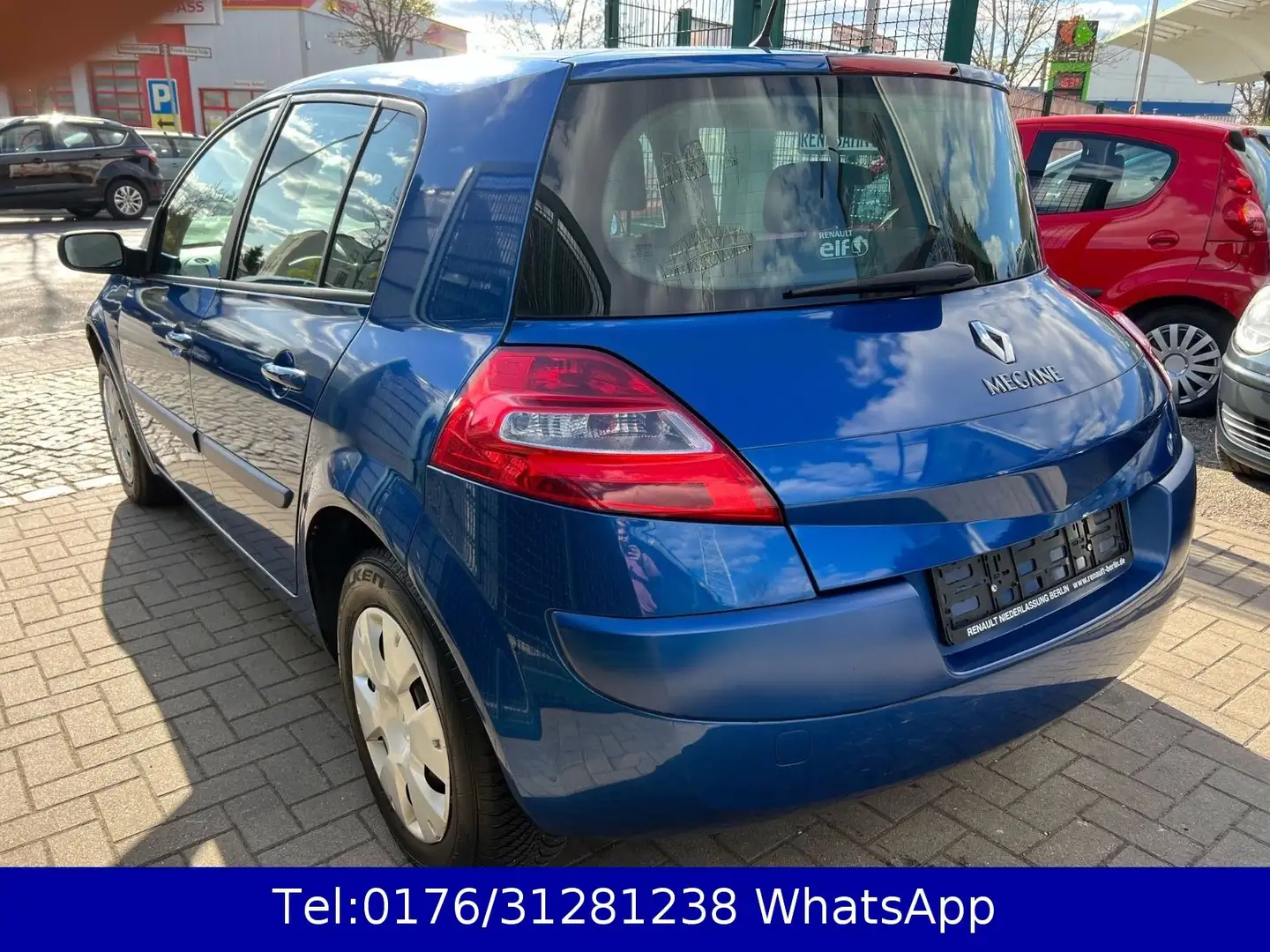 Renault Megane II 1. 6 Lim.Tüv-Service Neu !! 91TKM !! Albastru - 1