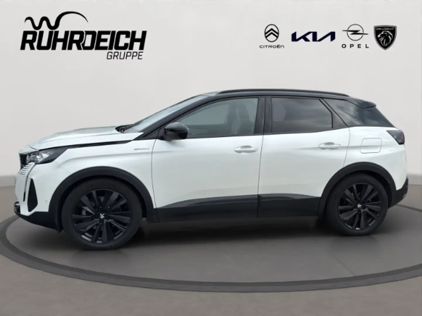Peugeot 3008 Hybrid4 300 GT AHK PANO FOCAL SHZ PDC KAMERA Wit - 2