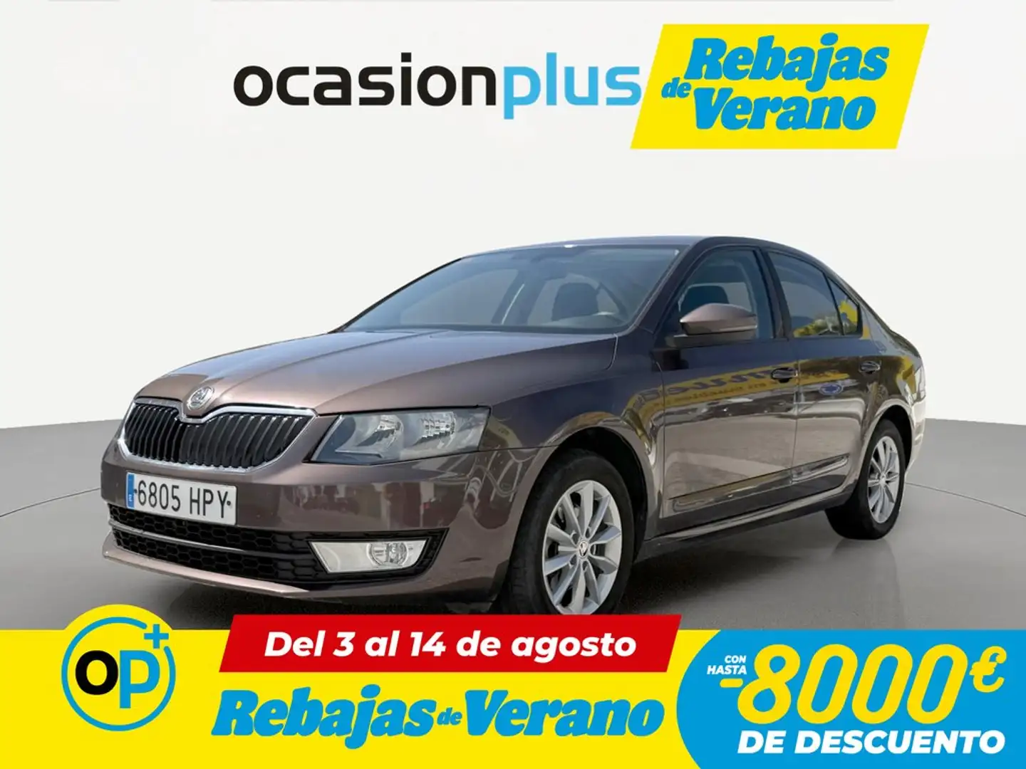 Skoda Octavia 1.6TDI CR Ambition 105 Marrón - 1
