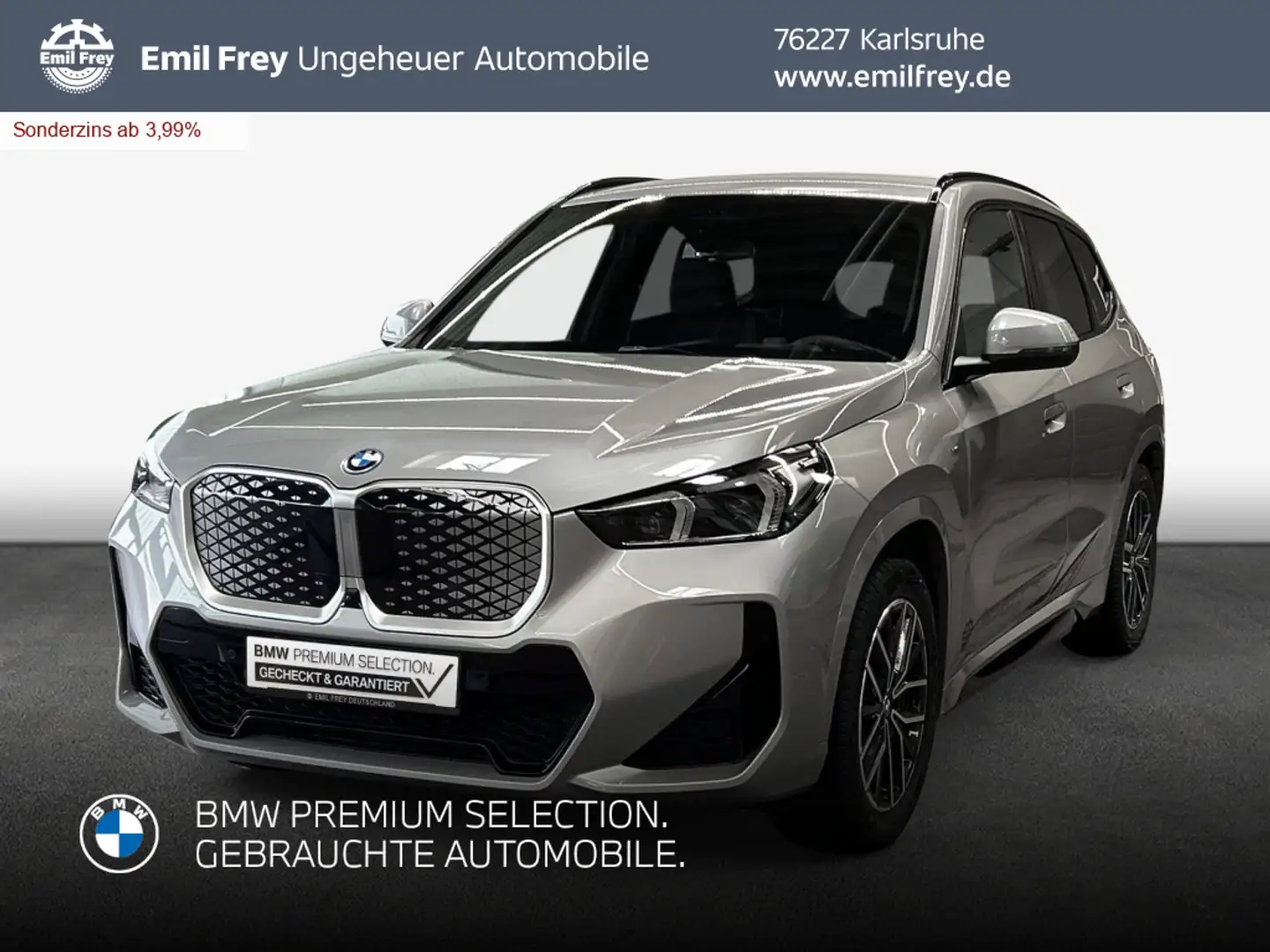 BMW iX1 xDrive30 M Sportpaket Silber - 1