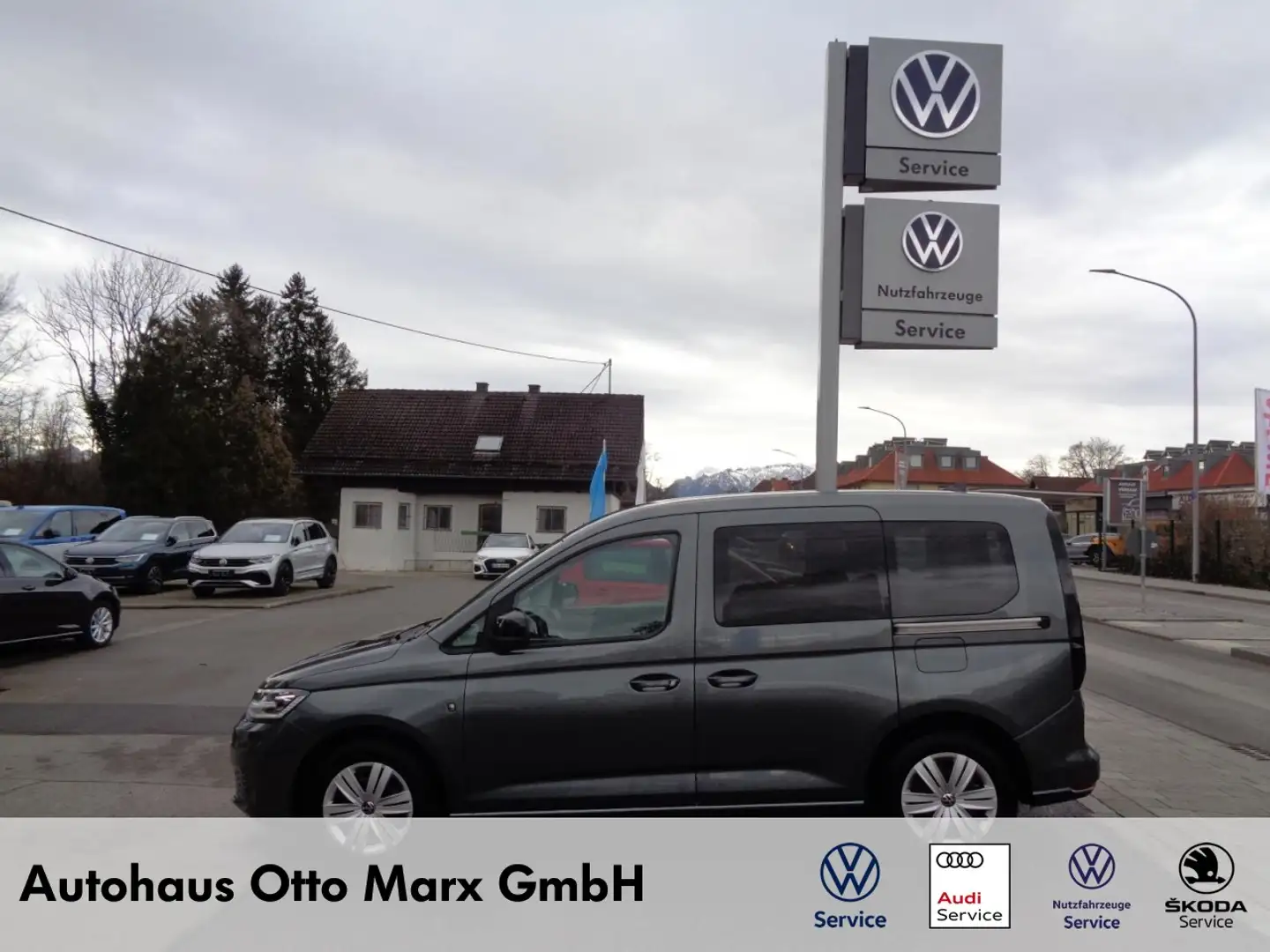 Volkswagen Caddy 2,0 TDI (Navi+Sitzhzg.+LED) Klima Navi Grau - 1