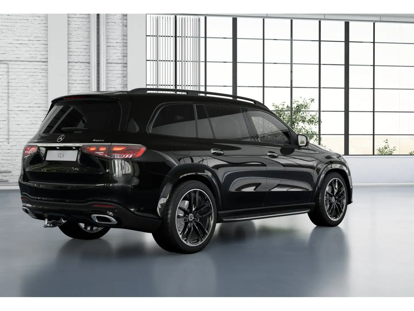 Mercedes-Benz GLS 450 4M #AMG #STANDHZG #AHK #23'' #HUD #PANO Schwarz - 2