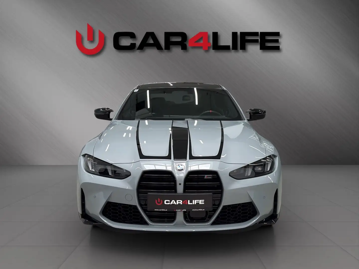 BMW M4 Competition M Coupe xDrive *Carbon*Werksgarantie* Grau - 2