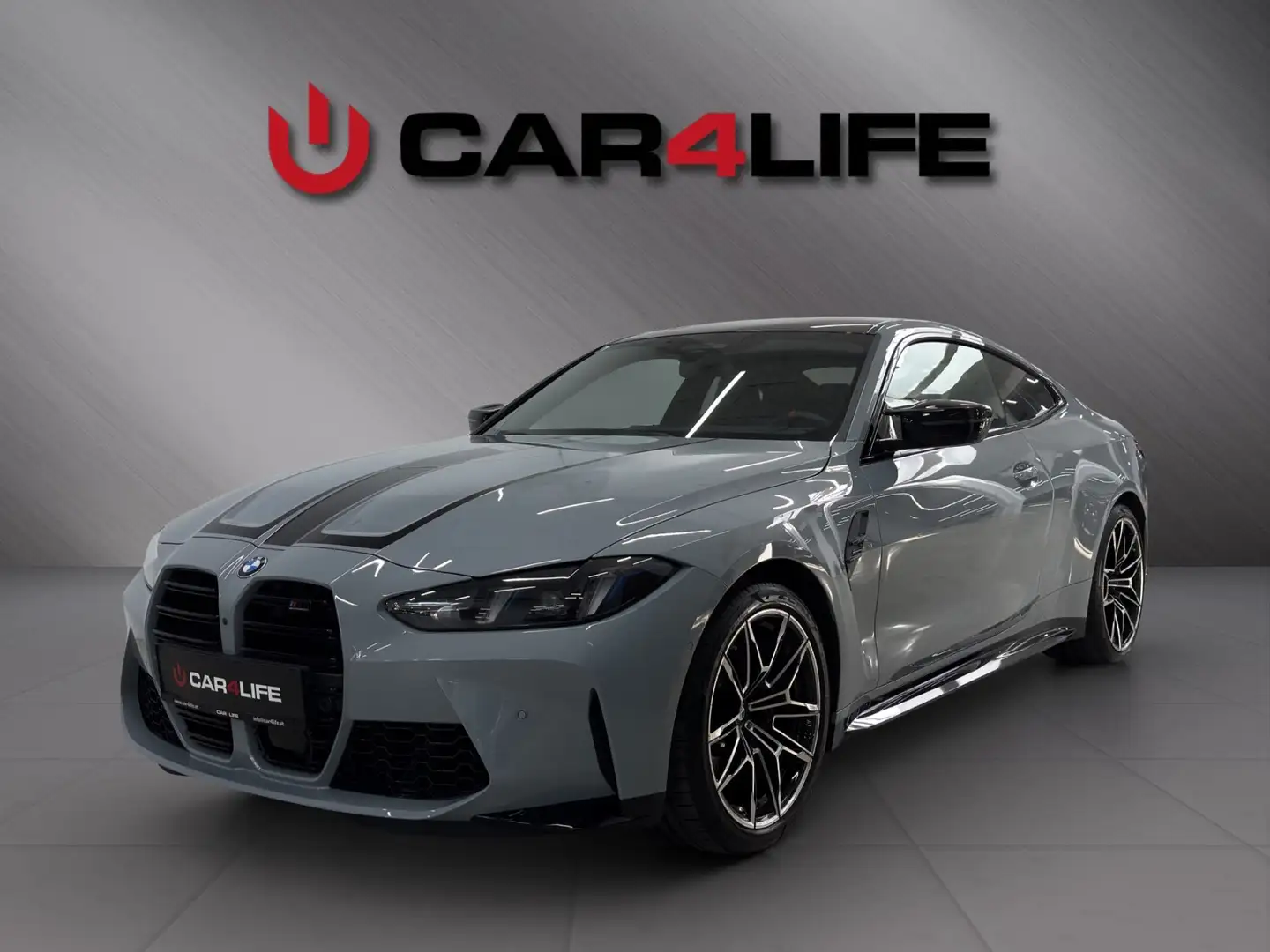 BMW M4 Competition M Coupe xDrive *Carbon*Werksgarantie* Grau - 1