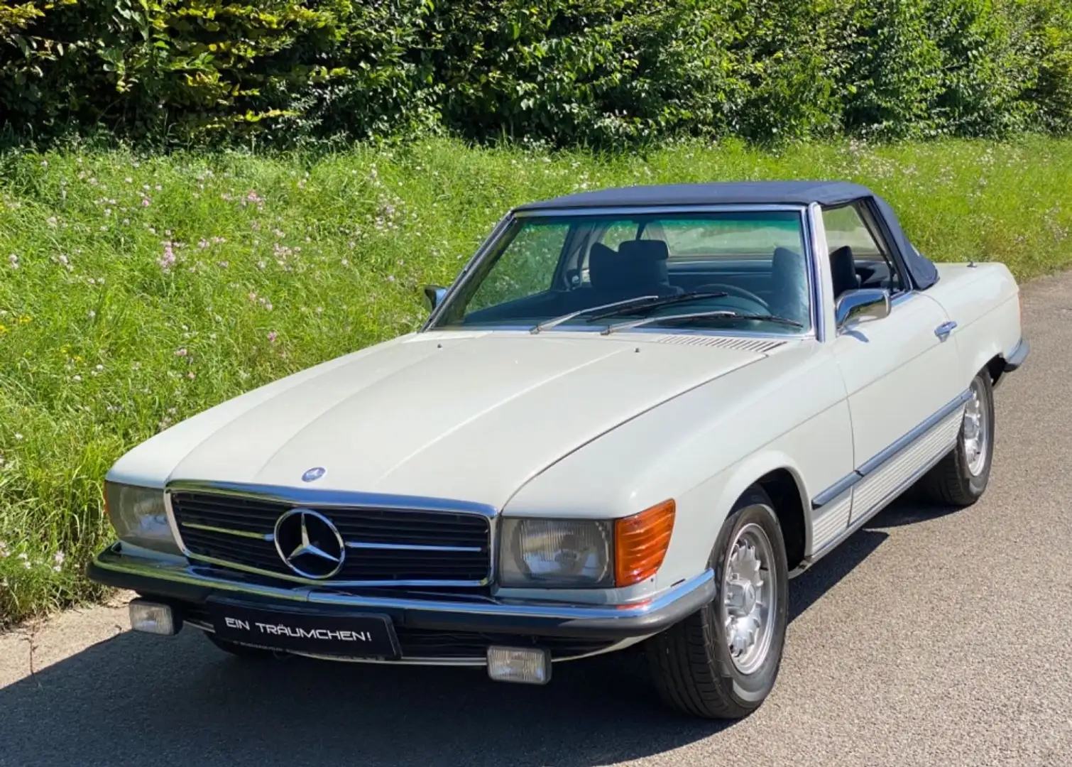 Mercedes-Benz SL 350 schöner Klassiker Blanc - 1