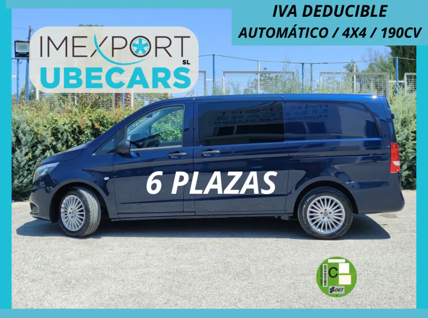 Mercedes-Benz Vito Mixto 119CDI Larga 9G-Tronic Blu/Azzurro - 1
