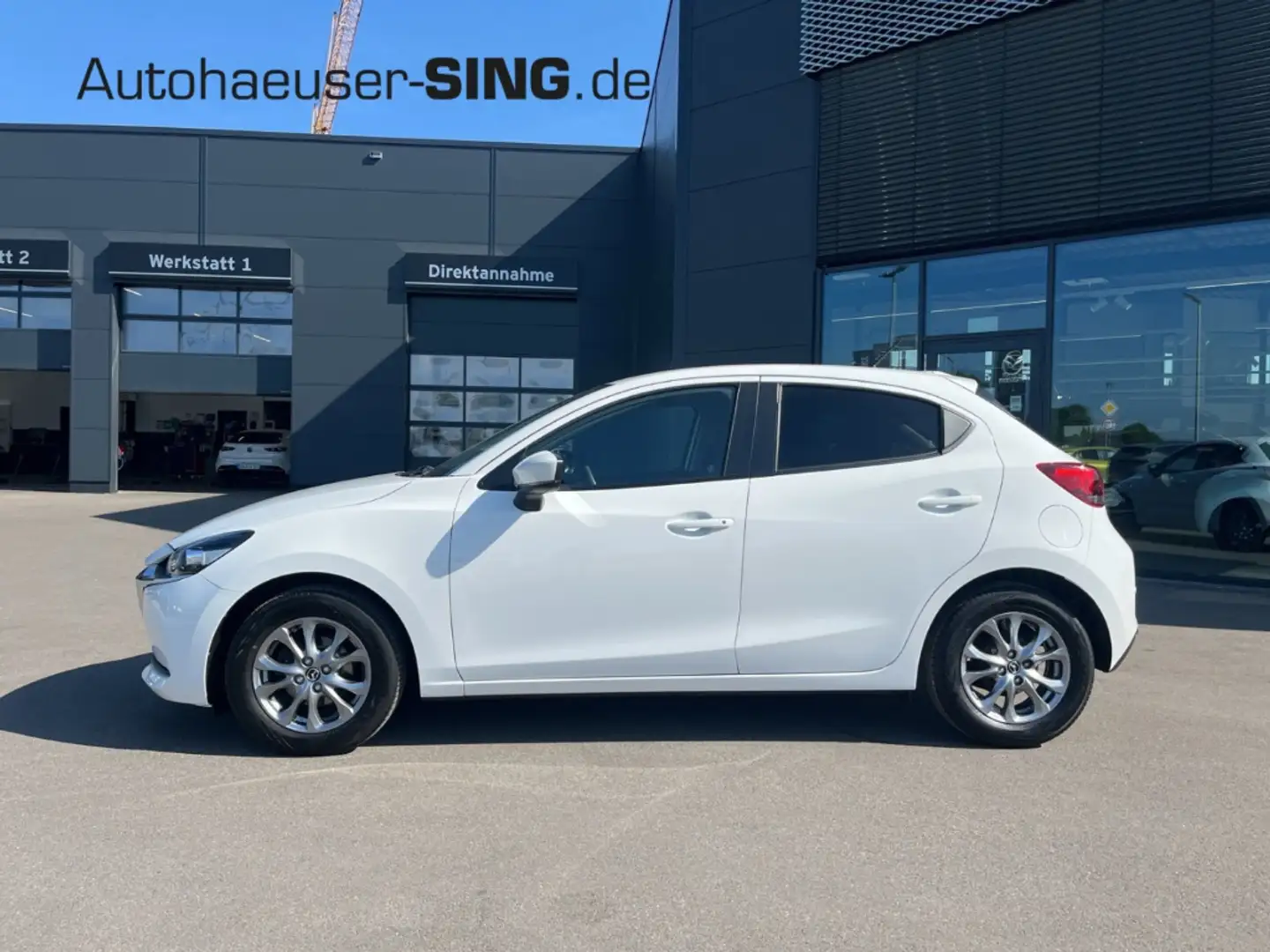Mazda 2 Exclusive-Line Keyless Go LED Klima NAV AC/AA Weiß - 2
