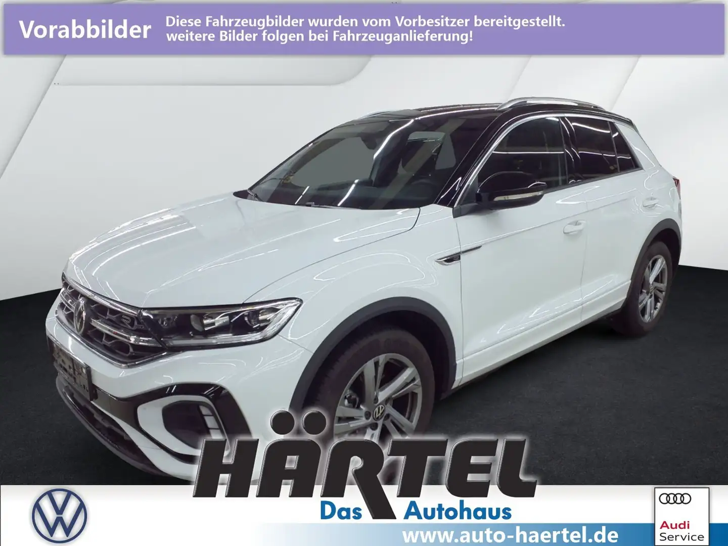Volkswagen T-Roc R-LINE 1.5 TSI DSG (+ACC-RADAR+NAVI) LED Weiß - 1