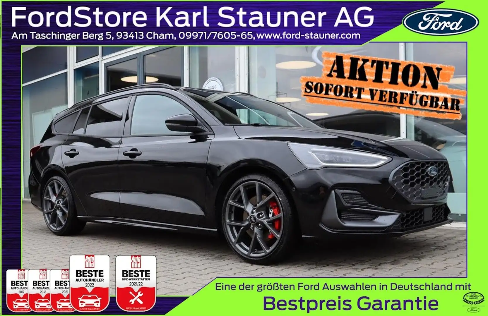 Ford Focus ST X Turnier 2.3 B&O Sound 4,99% FIN* Nero - 1
