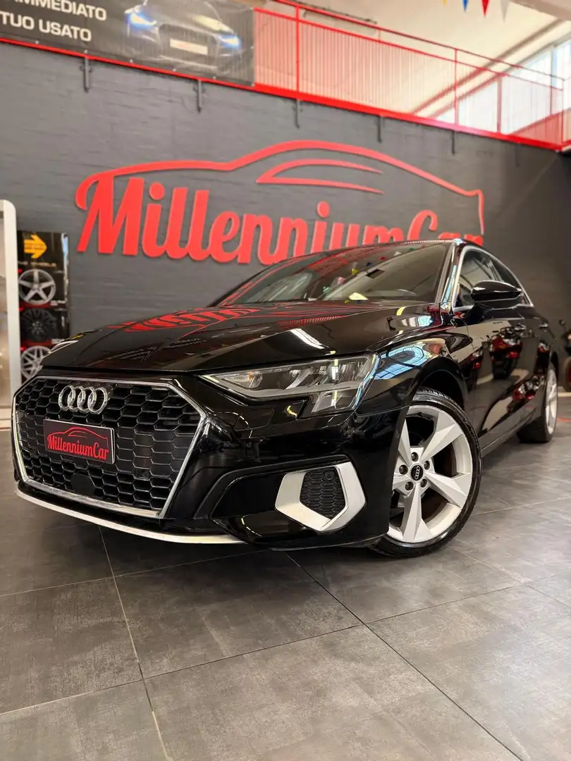 Audi A3 SPORTBACK 30 TDI S tronic Chilometri certificati Negro - 2