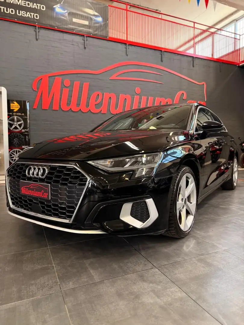 Audi A3 SPORTBACK 30 TDI S tronic Chilometri certificati Negro - 1